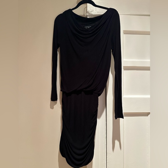 Theory Black Mini Dress - Small - Picture 4 of 4